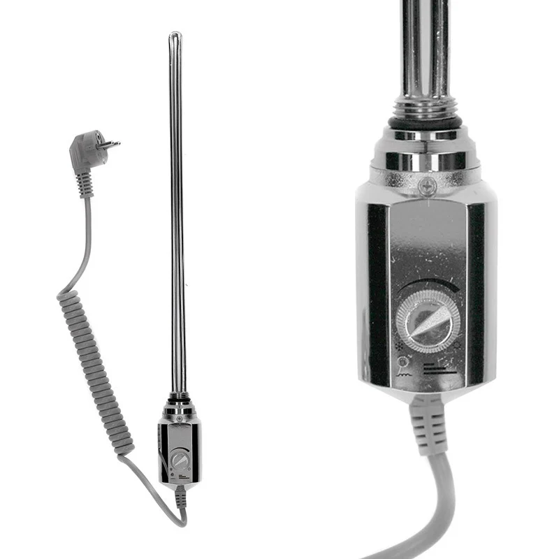 Badheizkörper Tharr mit Heizstab 300W 500x950 mm Chrome