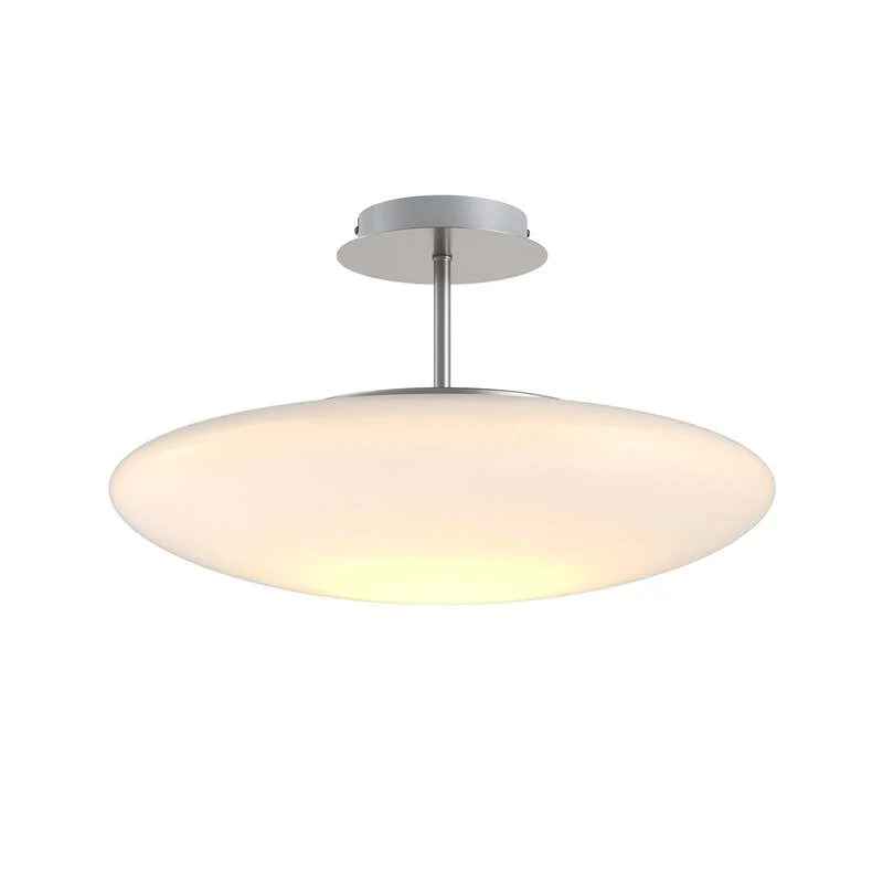B-Ware Lindby Deckenleuchte Deckenlampe LED Gunda Glas opalweiß dimmbar Wohnzimmer