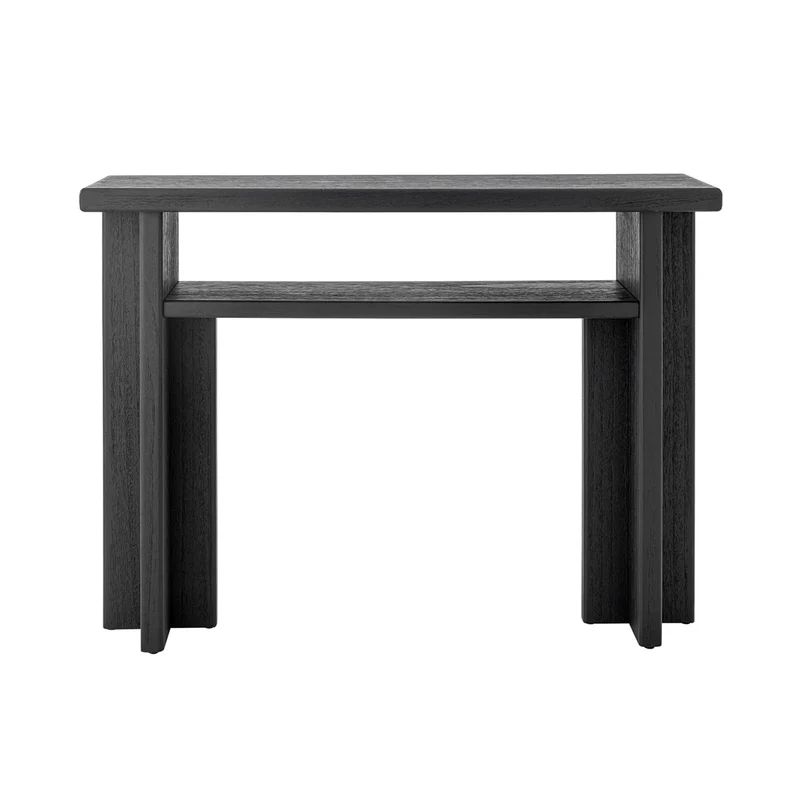 B-Ware Bloomingville Konsolentisch Tisch Flurregal schwarz Ablagefach