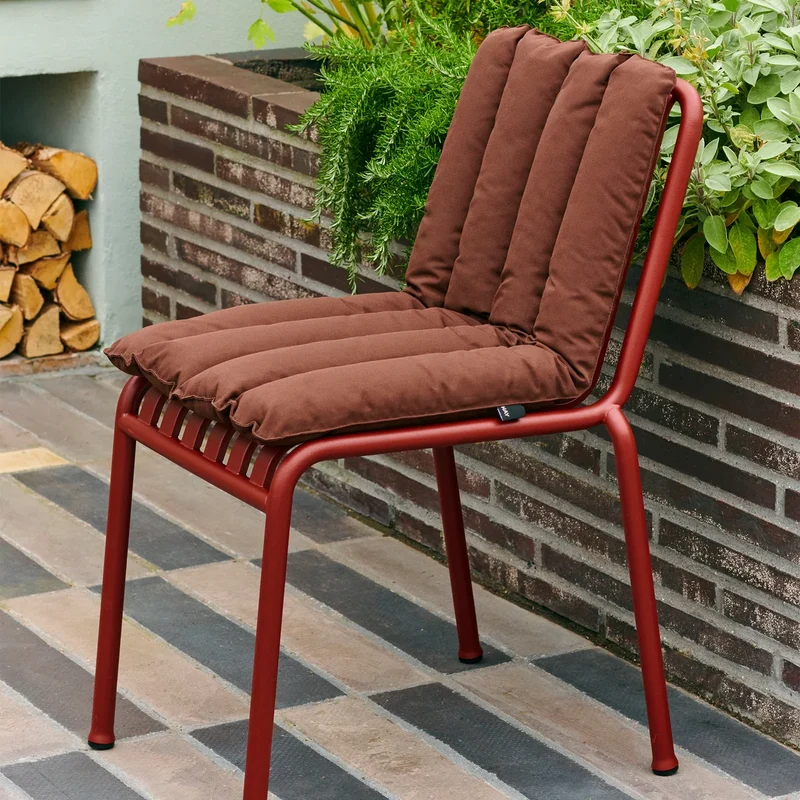 B-Ware HAY Sitzkissen Auflage Lounge Chair Hoch Palissade Soft Quilted cremeweiß