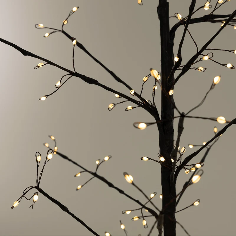 LED Weihnachtsdeko Baum 120 cm mit 240 Warmweißen LEDs