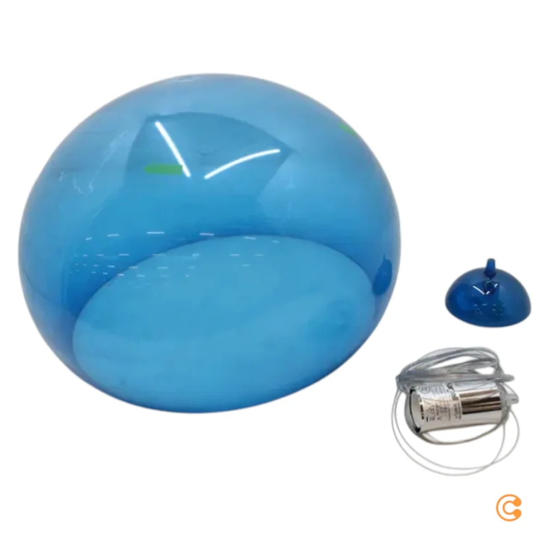 B-Ware Kartell FL/Y Pendelleuchte Hängeleuchte Deckenlampe Lampe blau SIEHE TEXT/FOTO