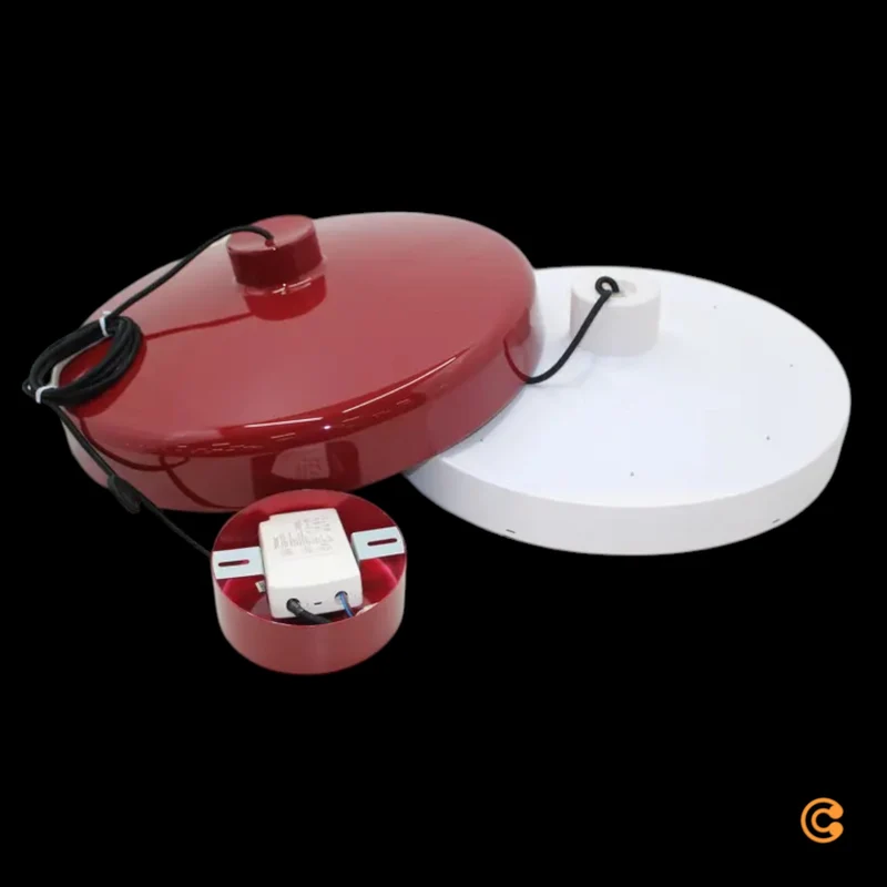 B-Ware NINE Pendelleuchte Hängelampe LED Beleuchtung rot Esszimmer SIEHE TEXT/FOTO