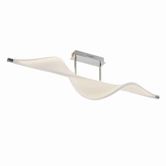 B-Ware Lucande Edano LED-Deckenlampe dimmbar Deckenlampe Deckenlicht Wohnimmerlampe