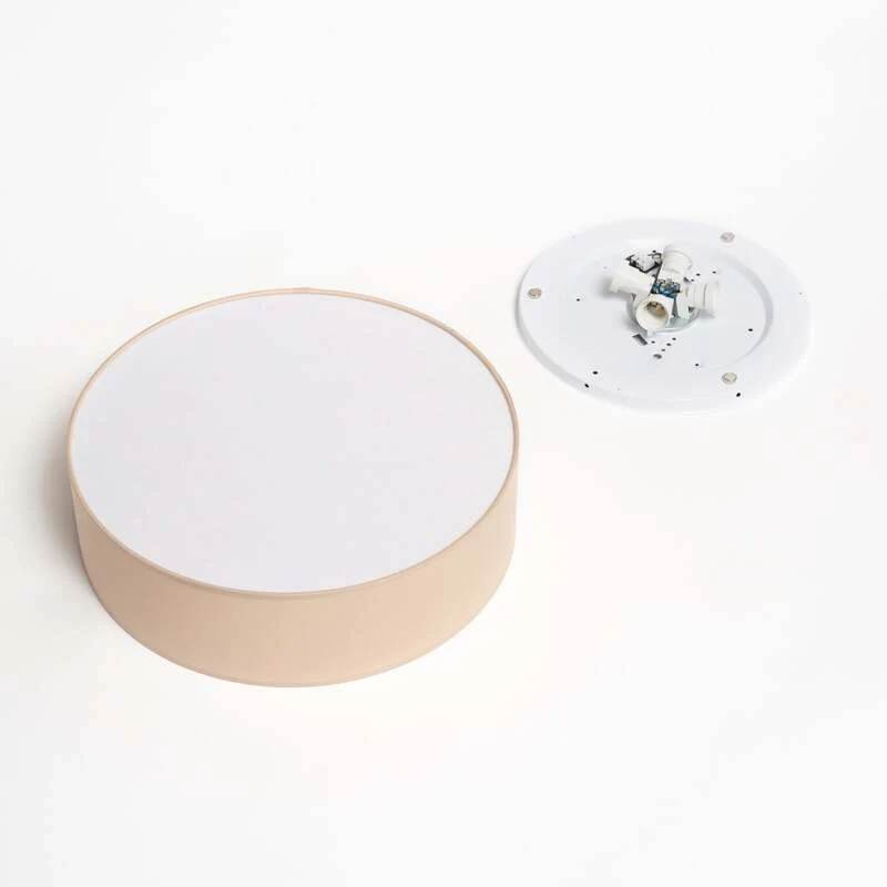 B-Ware Euluna Deckenleuchte Rondo Deckenlampe Deckenlicht beige 45 cm Wohnzimmer r637