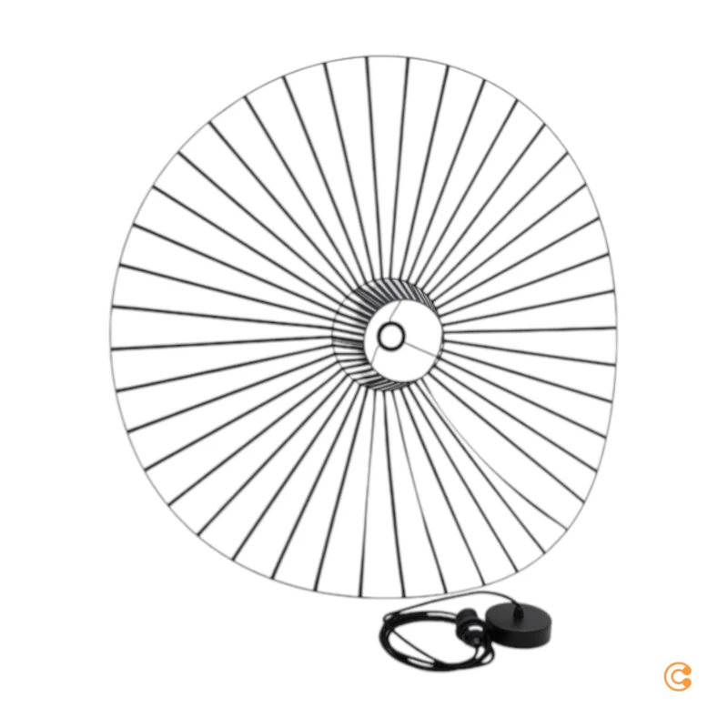 Petite Friture Vertigo Pendelleuchte Hängeleuchte Ø110cm schwarz SIEHE TEXT/FOTO