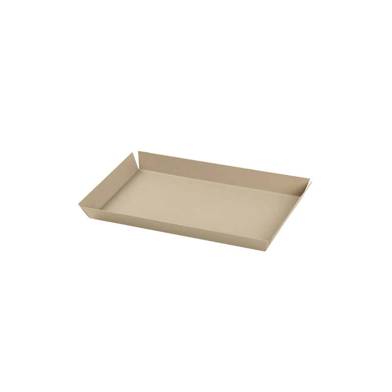 B-Ware Broste Copenhagen Erika Serviertablett Servierplatte Tablett Dekotablett sand