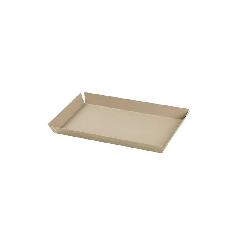 B-Ware Broste Copenhagen Erika Serviertablett Servierplatte Tablett Dekotablett sand