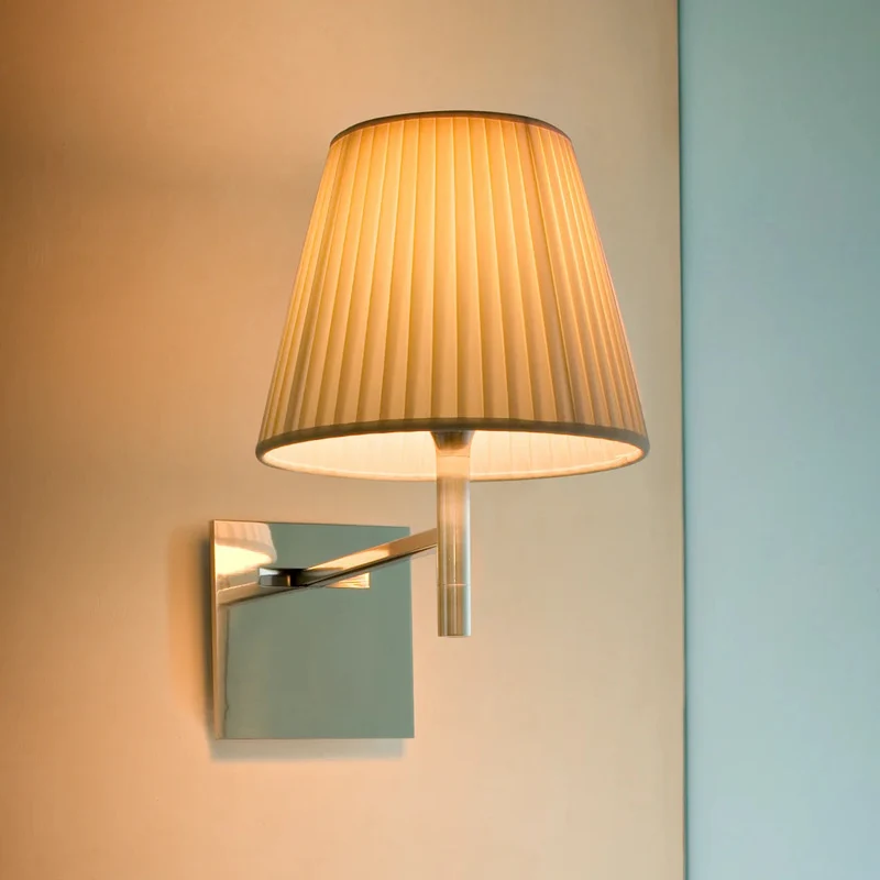 B-Ware Flos Wandleuchte Wandlampe K Tribe Bronze fabric Leuchte Lampe E27 Höhe 35 cm