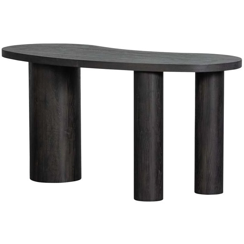 B-Ware WOOOD Schreibtisch Pult Tisch Maan Moon MDF 3D Papieroberfläche SIEHE TEXT/FOTO