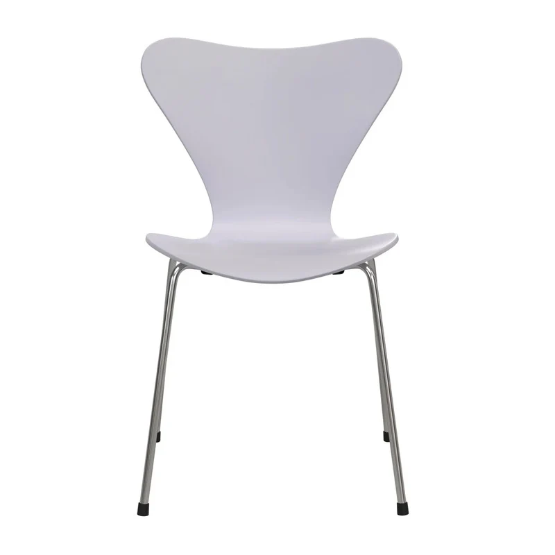 B-Ware Fritz Hansen Stuhl Sitzmöbel Serie 7 ungepolstert verchromt 714 AM violet 2025
