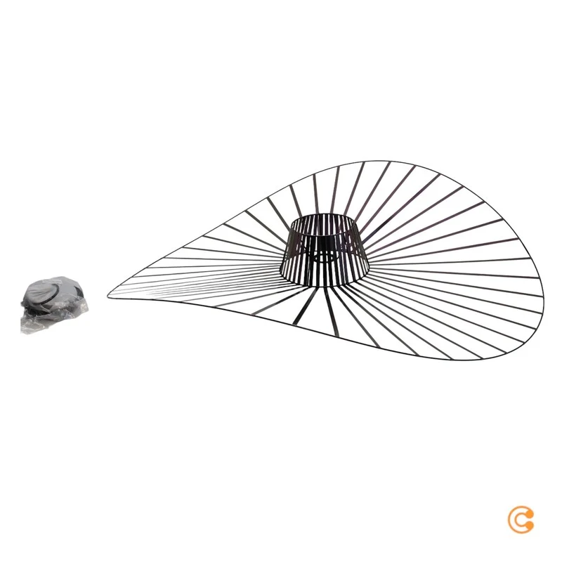 B-Ware Petite Friture Pendelleuchte Vertigo irisierendes Schwarz Lampe 110cm E27 LED