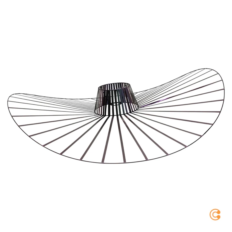B-Ware Petite Friture Pendelleuchte Vertigo irisierendes Schwarz Lampe 110cm E27 LED