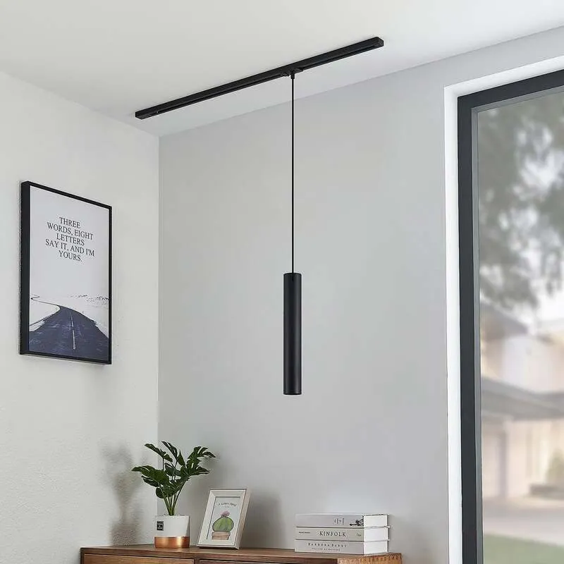 B-Ware Lindby Pendelleuchte Hängeleuchte Linaro LED Lampe Pendellampe schwarz 40cm