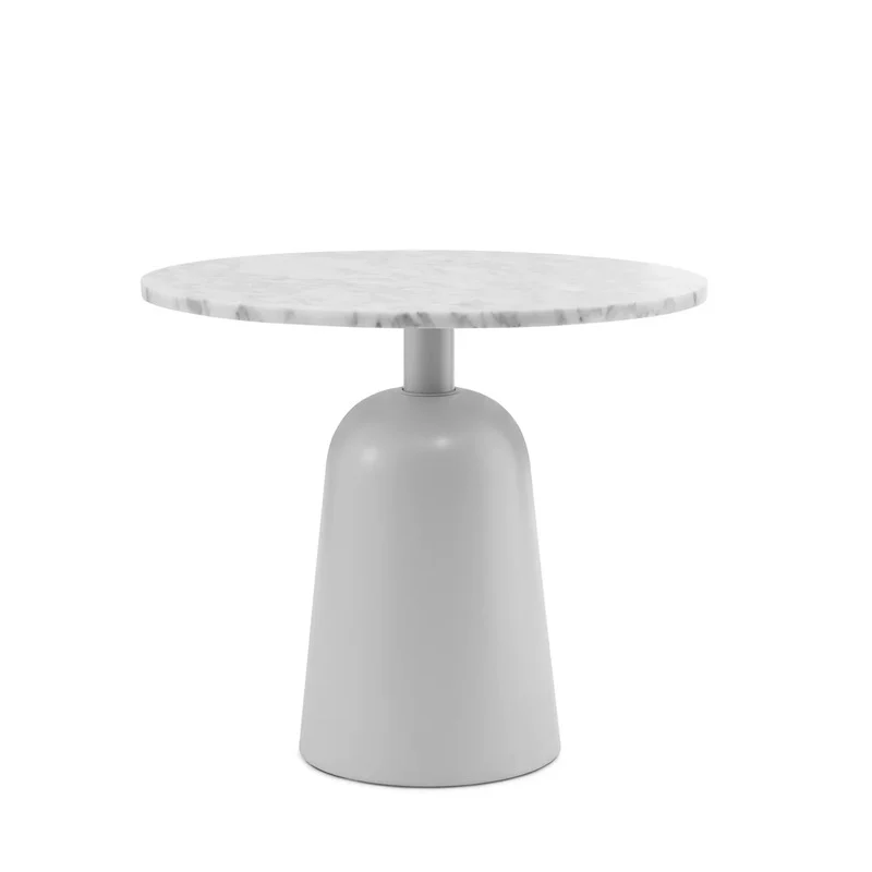 B-Ware Normann Copenhagen Couchtisch Tisch Wohnzimmer Marmor weiß höhenverstellbar