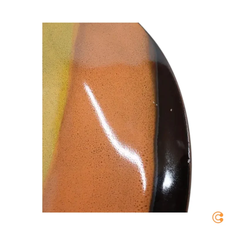 B-Ware HKliving 70's Schale mit Fuß Ø33cm Servierplatte Servierteller SIEHE TEXT/FOTO