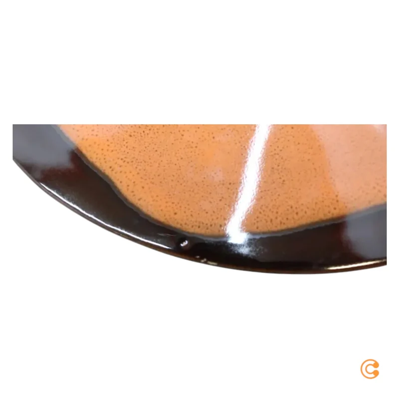 B-Ware HKliving 70's Schale mit Fuß Ø33cm Servierplatte Servierteller SIEHE TEXT/FOTO