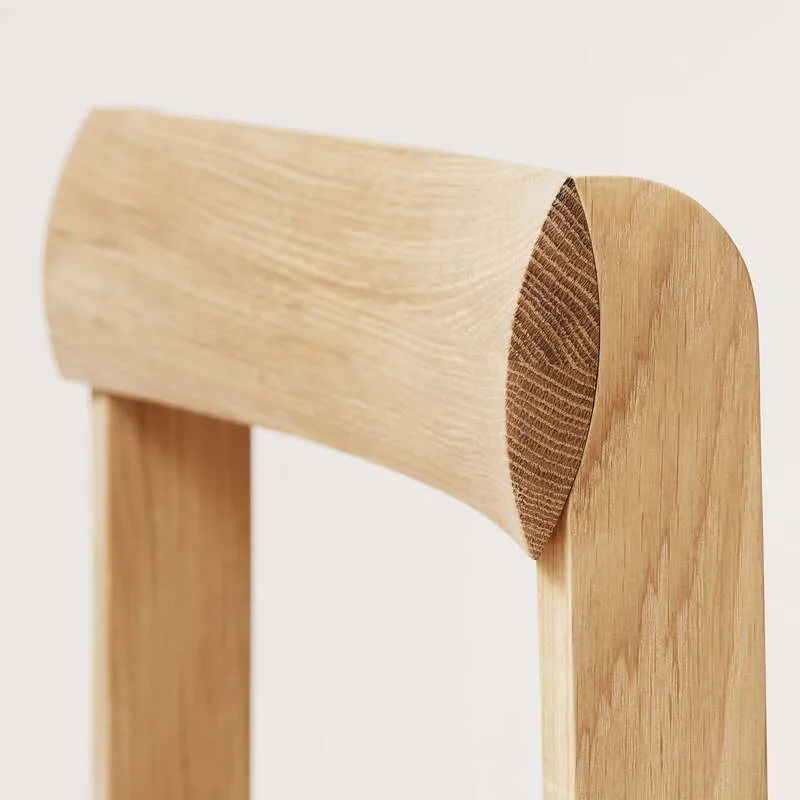 B-Ware Form & Refine Stuhl Sessel Holzstuhl Eiche geölt braun 65 Möbel SIEHE TEXT/FOTO