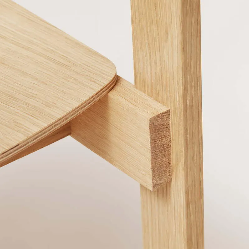 B-Ware Form & Refine Stuhl Sessel Holzstuhl Eiche geölt braun 65 Möbel SIEHE TEXT/FOTO