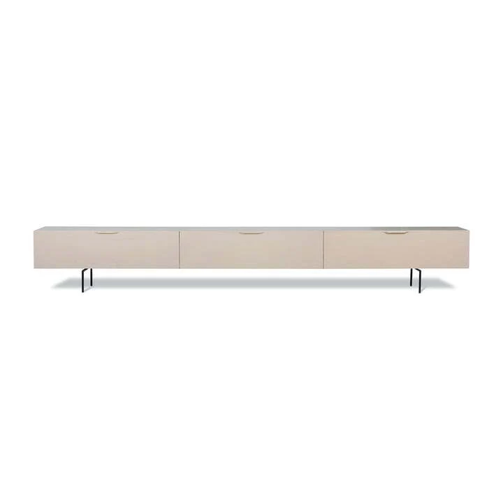 B-Ware HKliving TV-Lowboard Anrichte Sideboard Schrank Fernsehtisch Kommode sand 250 cm