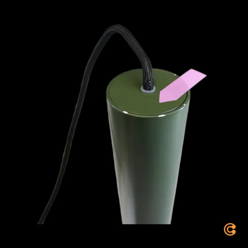 B-Ware NINE Hook Pendelleuchte Hängelampe Wohnzimmerlampe grün E27 SIEHE TEXT/FOTO
