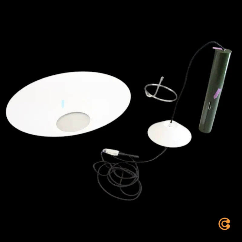 B-Ware NINE Hook Pendelleuchte Hängelampe Wohnzimmerlampe grün E27 SIEHE TEXT/FOTO