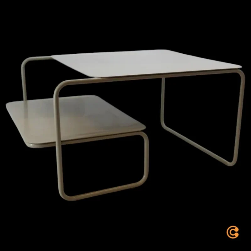 B-Ware Ferm Living Level Couchtisch Beistelltisch Sofatisch Wohnzimmertisch Cashmere