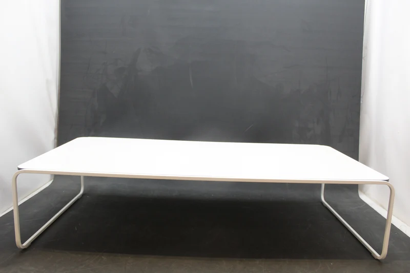 B-Ware Lapalma Toé T56 Beistelltisch weiß HPL weiß128x64x30cm Gestell SIEHE TEXT/FOTO