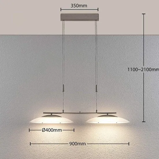 B-Ware Lindby LED Pendelleuchte Judie Hängeleuchte IP20 Deckenleuchte Lampe Leuchte