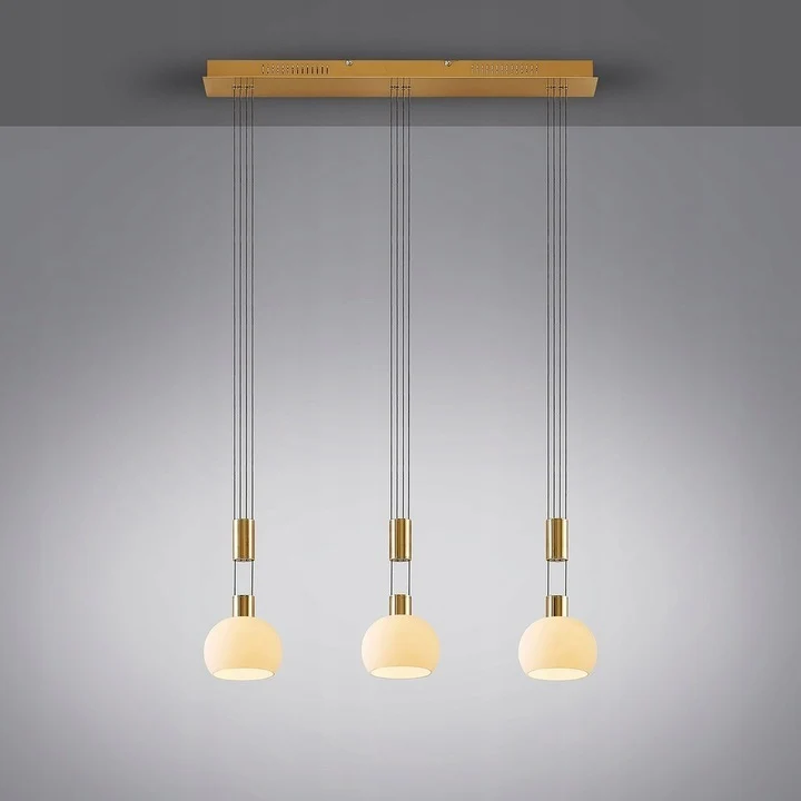 B-Ware Lindby Aurell Hängeleuchte LED Messing Pendelleuchte Deckenlampe Lampe Leuchte