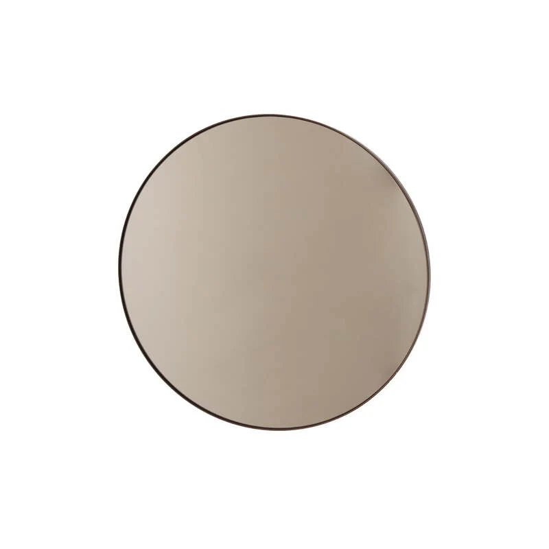 B-Ware AYTM Circum Wandspiegel Spiegel Dekospiegel extra small Ø 50 cm braun
