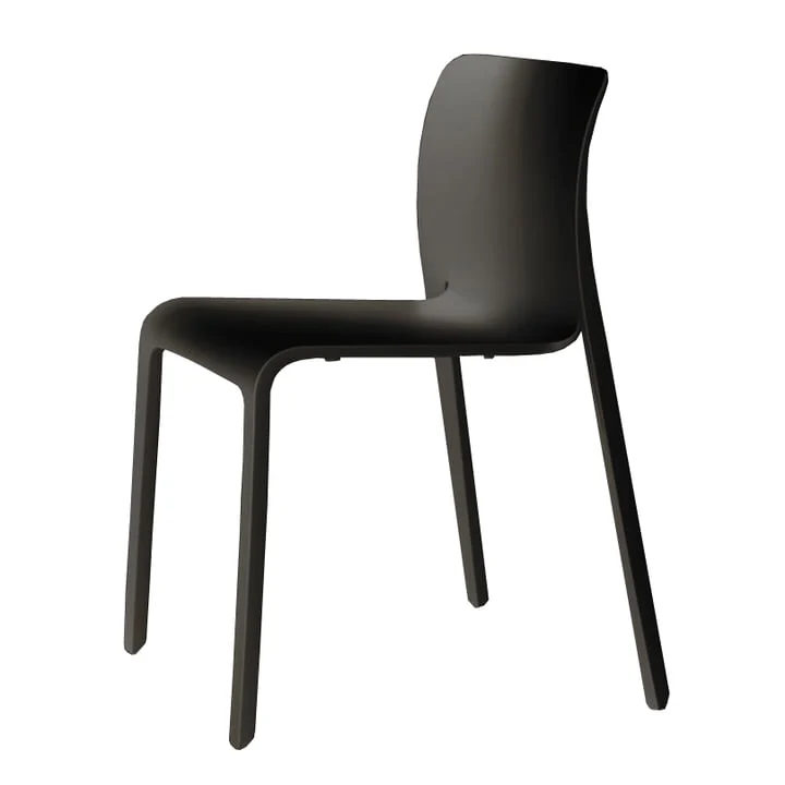 B-Ware Magis Chair First Stuhl Esszimmerstuhl Gartenstuhl Küchenstuhl Essstuhl schwarz