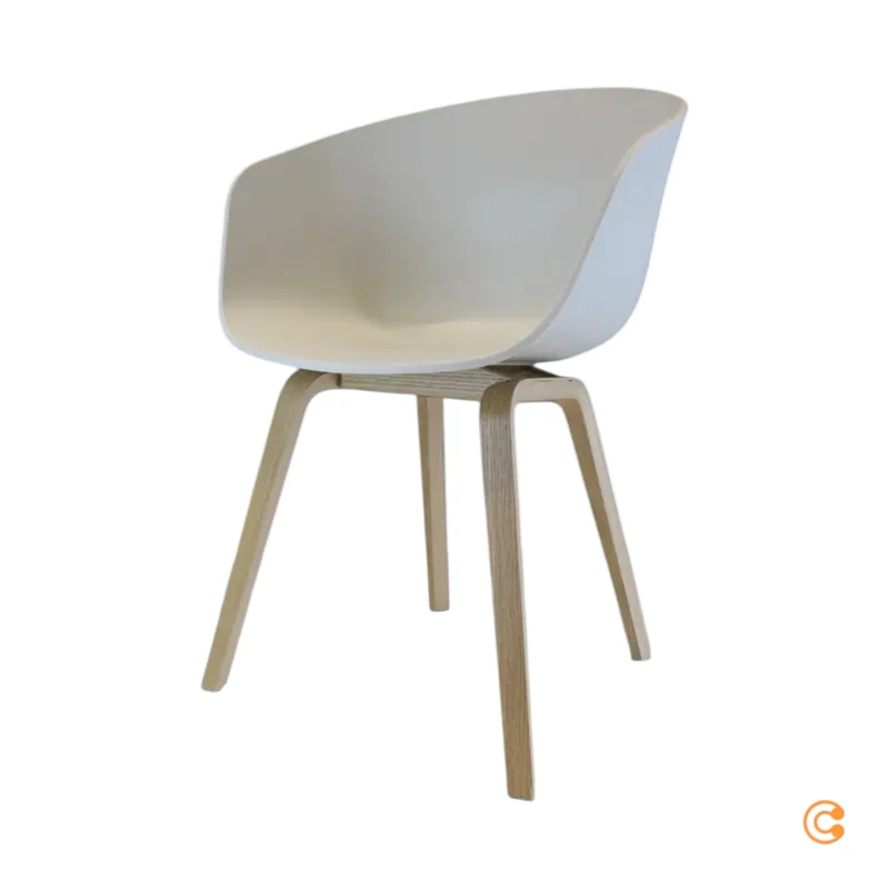 B-Ware HAY Stuhl Sitzmöbel About A Chair AAC 22 Eiche melange cream SIEHE TEXT/FOTO