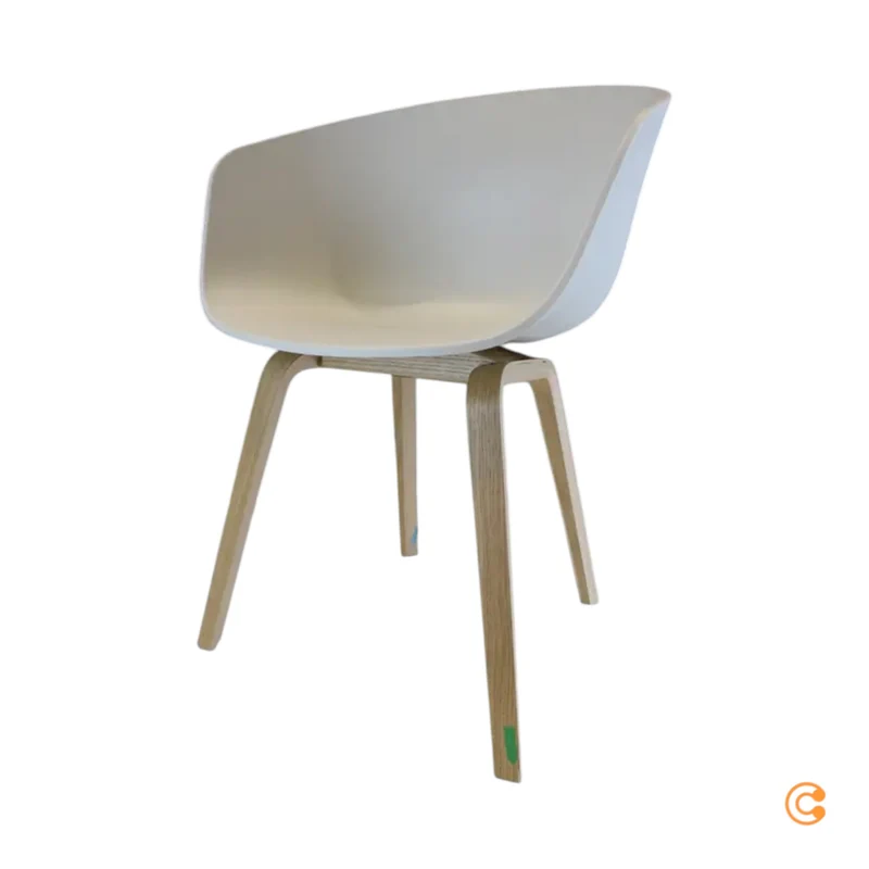 B-Ware HAY Stuhl Sitzmöbel About A Chair AAC 22 Eiche melange cream SIEHE TEXT/FOTO