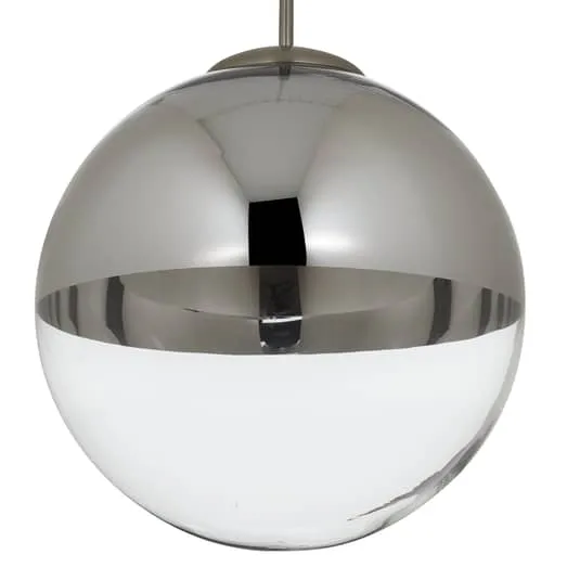 B-Ware Lindby Deckenleuchte Deckenlampe Ravena Kugeln klar chrom nickel matt E27 LED