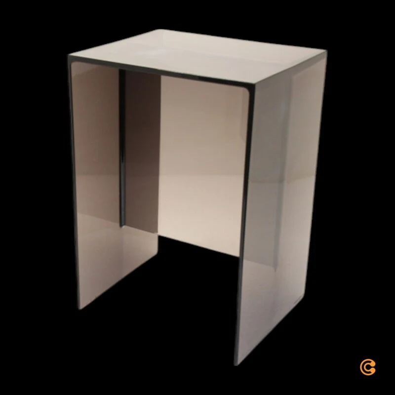 B-Ware Kartell Max-Beam Hocker Beistelltisch PMMA Beistelltisch 47cm SIEHE TEXT/FOTO