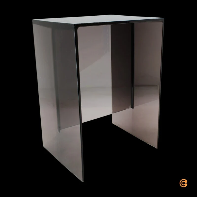 B-Ware Kartell Max-Beam Hocker Beistelltisch PMMA Beistelltisch 47cm SIEHE TEXT/FOTO