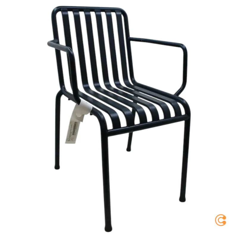 B-Ware HAY Gartenstuhl Stuhl Armlehnenstuhl deep blue Exklusive SIEHE TEXT/FOTO