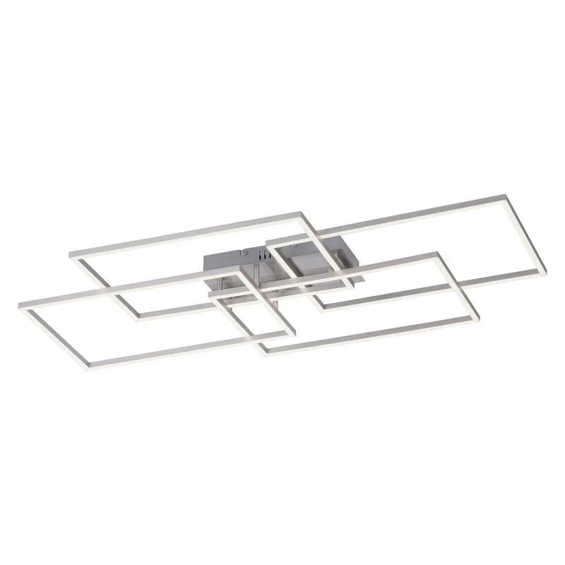 B-Ware Lucande Lucardis LED-Deckenlampe Hängeleuchte Lampe Leuchte 4-flammig 12W eckig