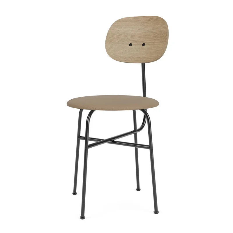 B-Ware Audo Stuhl Sitzmöbel Afteroom Plus Leder beige Esszimmerstuhl Rückenlehne Braun