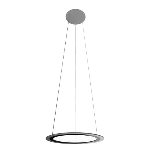 B-Ware Grimmeisen Licht Onyxx Circular Hängeleuchte Deckenlampe Pendelleuchte Silber