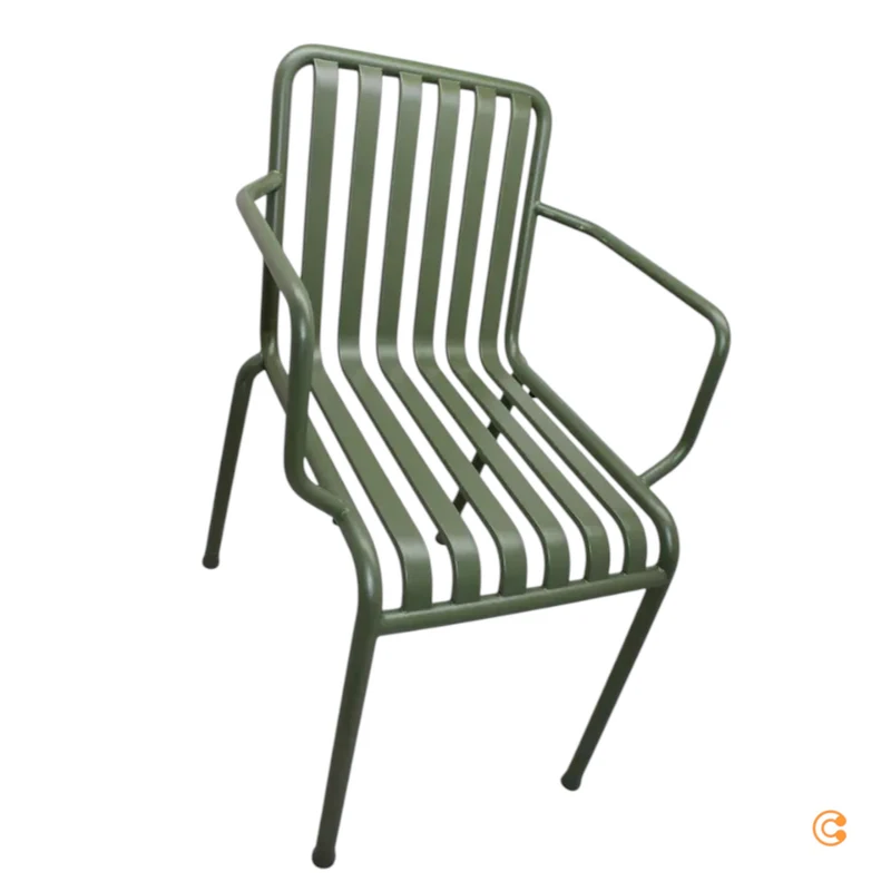 B-Ware Hay Palissade Armlehnenstuhl Stuhl Gartenstuhl Terrassenstuhl SIEHE TEXT/FOTO