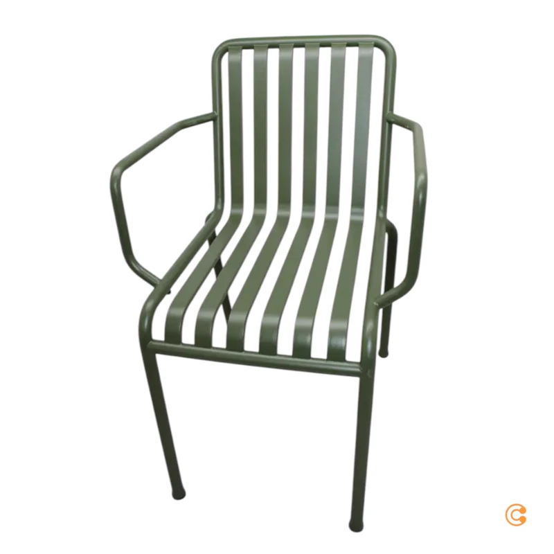B-Ware Hay Palissade Armlehnenstuhl Stuhl Gartenstuhl Terrassenstuhl SIEHE TEXT/FOTO