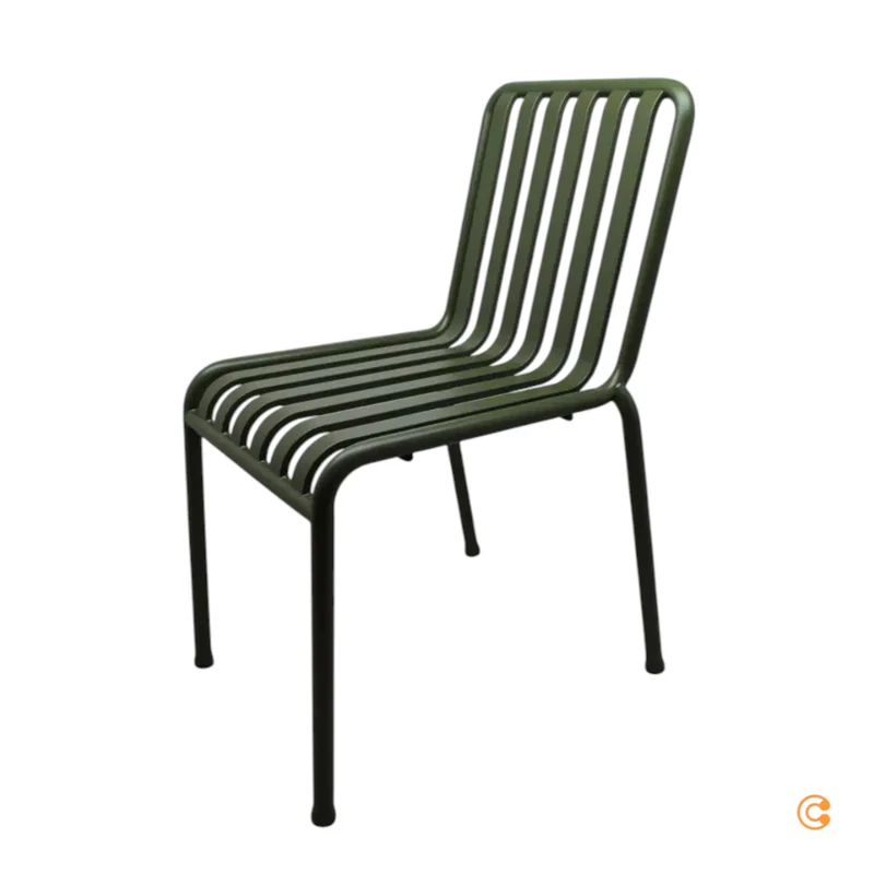 B-Ware Hay Palissade Stuhl Esszimmerstuhl Gartenstuhl Balkonstuhl grün SIEHE TEXT/FOTO