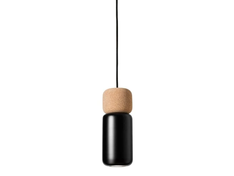 B-Ware Estiluz - Pila LED Pendelleuchte schwarz Pendellampe Deckenleuchte Lampe Leuchte