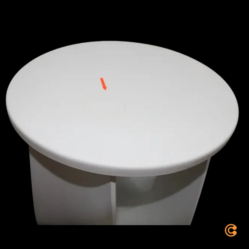 B-Ware Mdf Italia Sag Hocker/Beistelltisch Sitzfläche Polyurethan 44 cm SIEHE TEXT/FOTO