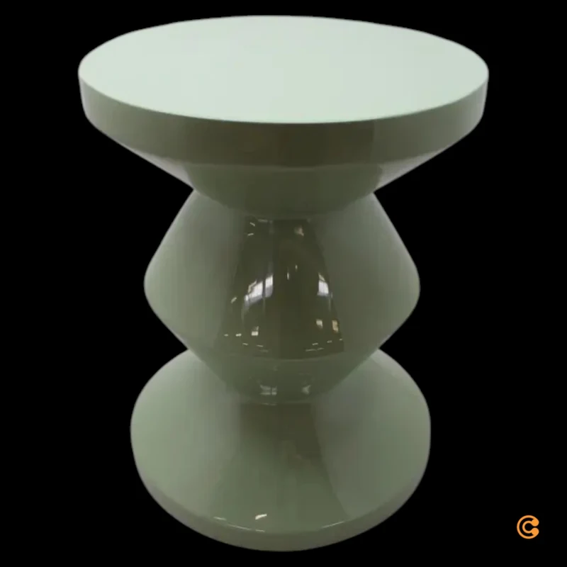 B-Ware pols potten Zig Zag Hocker Sitzhocker Beistelltisch Couchtisch SIEHE TEXT/FOTO