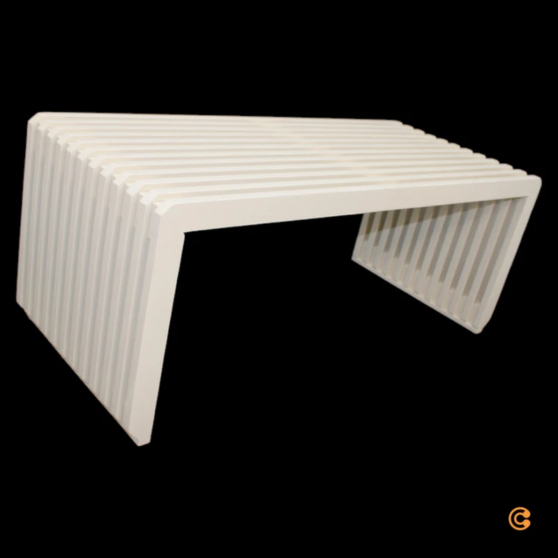 B-Ware HKliving Slatted Bank Sitzbank Gartenbank Hocker Designerbank SIEHE TEXT/FOTO