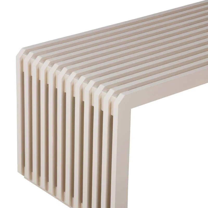 B-Ware HKliving Slatted Bank Sitzbank Gartenbank Hocker Designerbank SIEHE TEXT/FOTO