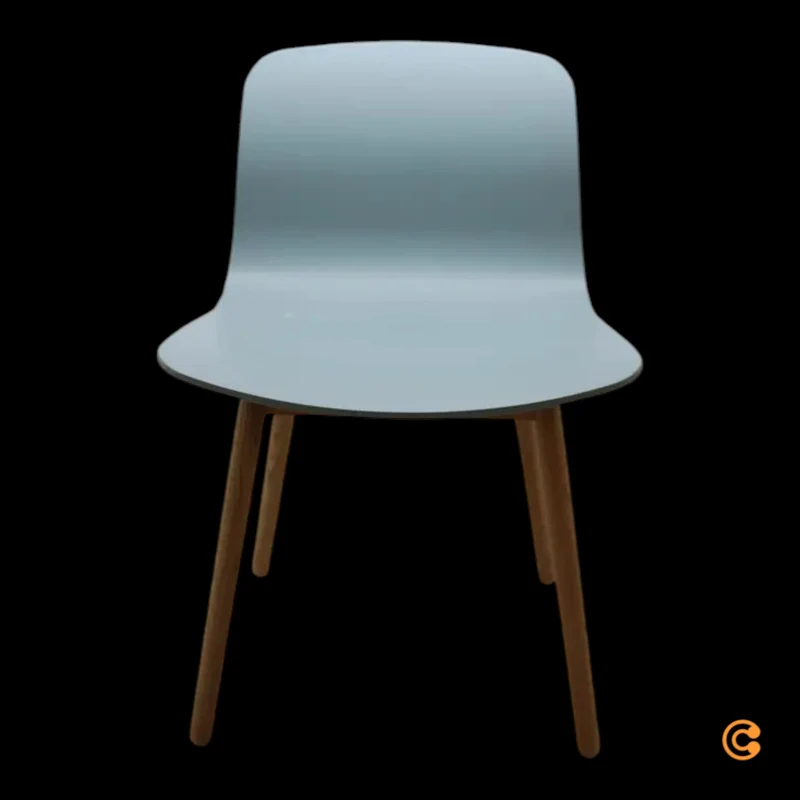 B-Ware HAY About A Chair Stuhl AAC 12 Eiche lackiert dusty blue 2.0 SIEHE TEXT/FOTO